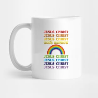 Jesus Christ - God's Rainbow Mug